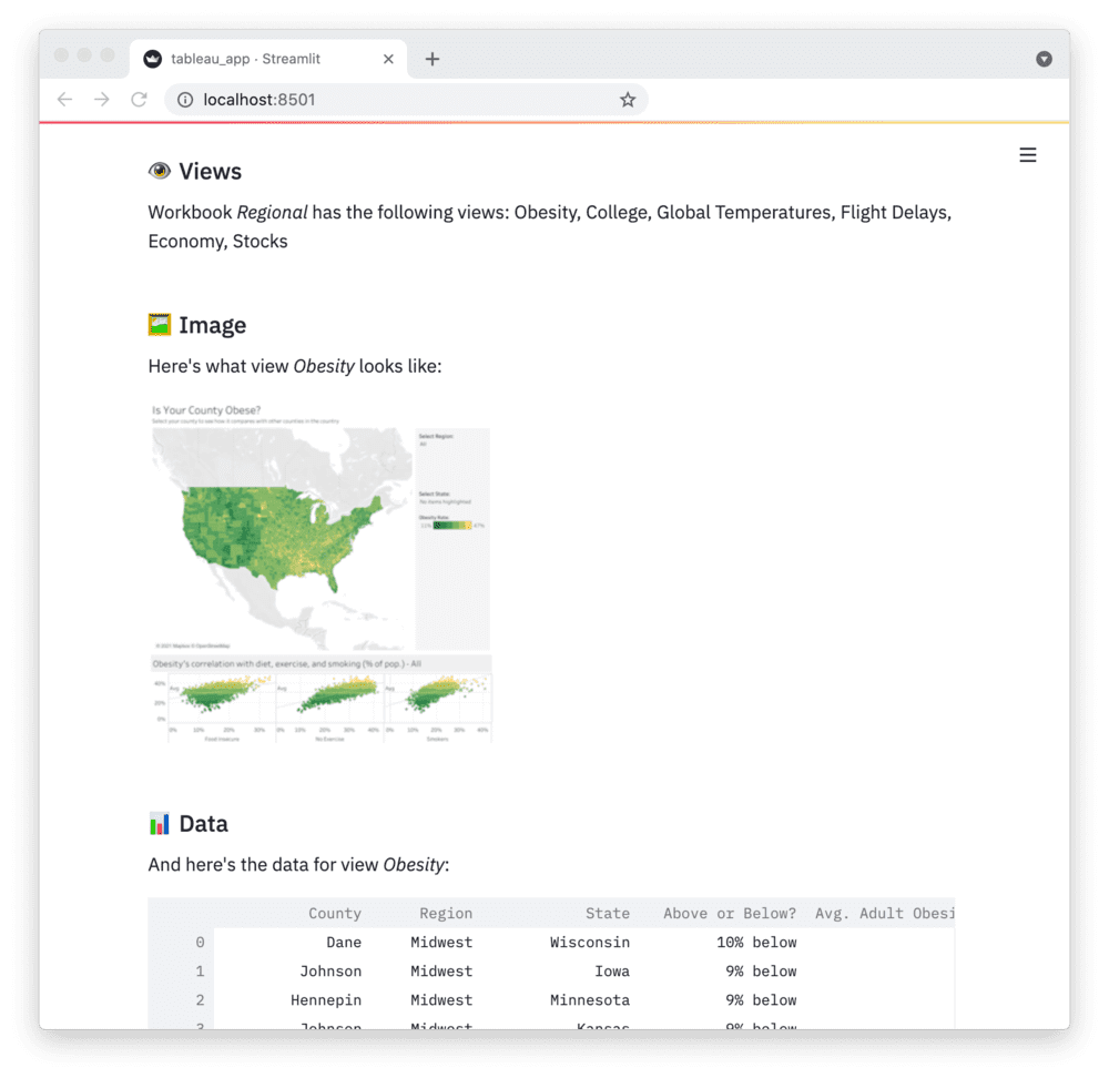 Tableau screenshot 4